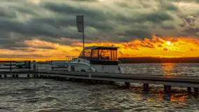 Wietrzny ale jednak zachód słońca w Ogonkach, czerwiec 2025 r. - zdjęcie 31