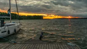 Wietrzny ale jednak zachód słońca w Ogonkach, czerwiec 2025 r. - zdjęcie 33