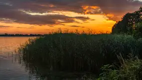 Zachód słońca nad jeziorem Tajty, lipiec 2025 r. - zdjęcie 14