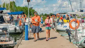 Port PTTK Wilkasy i jezioro Niegocin, lipiec 2025 r. - zdjęcie 4