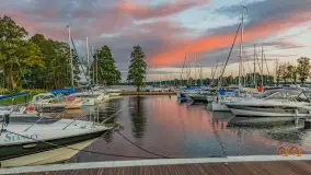 Wieczorna tęcza w przystani Nautica, sierpień 2025 r. - zdjęcie 33