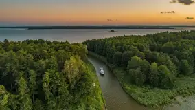 Sztynort po zachodzie słońca, sierpień 2025 r. - zdjęcie 7