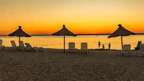 Zachód słońca nad jeziorem Śniardwy, Marina Śniardwy, sierpień 2025 r. - zdjęcie 31