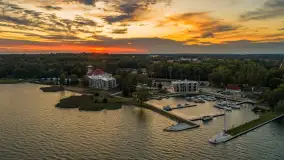 Zachód słońca nad Giżyckiem i Ekomariną, sierpień 2025 r. - zdjęcie 28