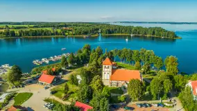 Rydzewo i jeziora Boczne i Niegocin z drona, wrzesień 2025 r. - zdjęcie 25