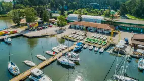 Wilkasy i Niegocin pod koniec sierpnia z lotu ptaka - zdjęcie 20