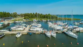 Wilkasy i Niegocin pod koniec sierpnia z lotu ptaka - zdjęcie 2