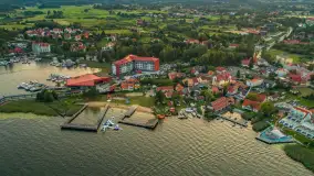 Mix zdjęć z panoram wykonanych nad Mazurami, lato 2025 r.  - zdjęcie 3