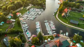 Zachód słońca nad Węgorzewem, sierpień 2025 r. - zdjęcie 27