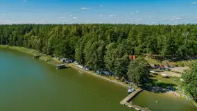 Jezioro Nidzkie przy porcie Pod Dębem, Ruciane-Nida, sierpień 2025 r. - zdjęcie 17