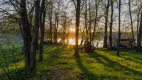 Wiosenne kadry o wschodzie słońca na Bełdanami, kwiecień 2025 r. - zdjęcie 2