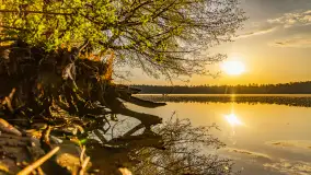 Wiosenne kadry o wschodzie słońca na Bełdanami, kwiecień 2025 r. - zdjęcie 22