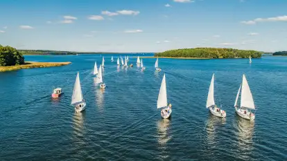 Na takie widoki będziemy czekać całą zimę, Kisajno, wrzesień 2025 r.