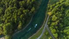 Mazury z lotu ptaka, końcówka sierpnia - wrzesień 2025 r. - zdjęcie 26