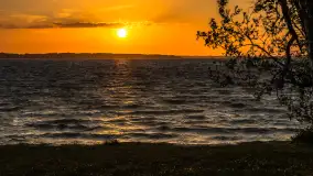 Czerwcowy zachód słońca w Pierkunowie, jezioro Kisajno - zdjęcie 6