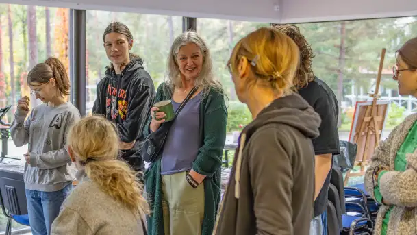 Międzynarodowy Plener Malarski w Resorcie Niegocin, fotorelacja z warsztatów - zdjęcie 11