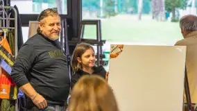 Międzynarodowy Plener Malarski w Resorcie Niegocin, fotorelacja z warsztatów - zdjęcie 34