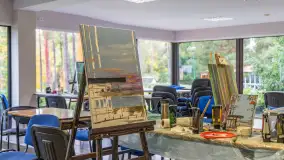 Międzynarodowy Plener Malarski w Resorcie Niegocin, fotorelacja z warsztatów - zdjęcie 5