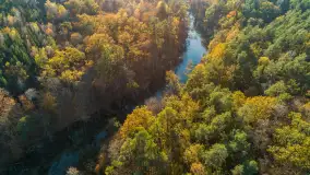 Jezioro Krutyńskie i Krutynia w jesiennej odsłonie, październik 2025 r. - zdjęcie 17