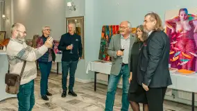 Fotorelacja z Wernisażu, Międzynarodowy Plener Malarski, październik 2025 r. - zdjęcie 7