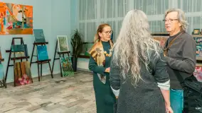 Fotorelacja z Wernisażu, Międzynarodowy Plener Malarski, październik 2025 r. - zdjęcie 24