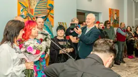 Fotorelacja z Wernisażu, Międzynarodowy Plener Malarski, październik 2025 r. - zdjęcie 15