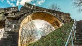 Zwalony Most w Kruklankach, listopad 2025 r. - zdjęcie 9