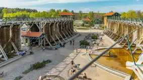 Tężnie Solankowe w Gołdapi, wiosna 2025 r. - zdjęcie 1