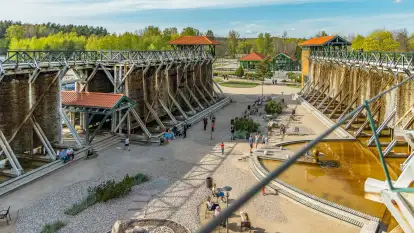 Tężnie Solankowe w Gołdapi, wiosna 2025 r.