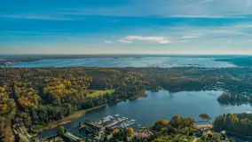 Jesienne Mazury z drona, mix ujęć, październik 2025 r. - zdjęcie 37