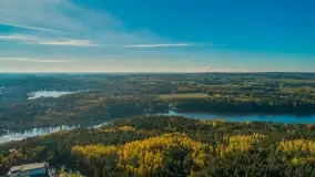 Jesienne Mazury z drona, mix ujęć, październik 2025 r. - zdjęcie 34