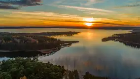 Jesienne Mazury z drona, mix ujęć, październik 2025 r. - zdjęcie 1