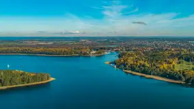 Jesienne Mazury z drona, mix ujęć, październik 2025 r. - zdjęcie 42