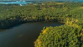 Jesienne Mazury z drona, mix ujęć, październik 2025 r. - zdjęcie 16