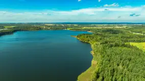 Mazury z drona, kolejny MIX ujęć, październik 2025 - zdjęcie 27