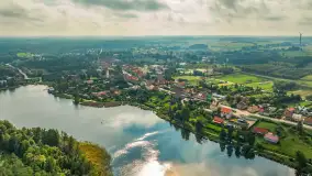 Mazury z drona, kolejny MIX ujęć, październik 2025 - zdjęcie 4