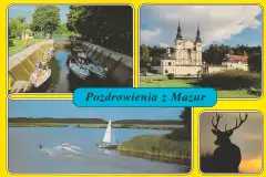 Mazury na pocztówkach z PRLu i lat 90-tych - zdjęcie 25