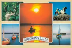 Mazury na pocztówkach z PRLu i lat 90-tych - zdjęcie 12