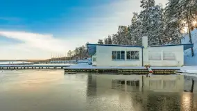 Zima w porcie Resort Niegocin, grudzień 2025 r. - zdjęcie 10