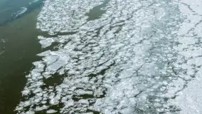 Dargin pod lodem, a natura i kra tworzą piękne pejzaże, styczeń 2026 r. - zdjęcie 13