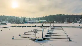 Porty w Wilkasach i Niegocin w zimowej scenerii, styczeń 2026 r. - zdjęcie 34