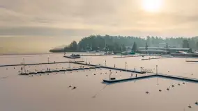 Porty w Wilkasach i Niegocin w zimowej scenerii, styczeń 2026 r. - zdjęcie 19