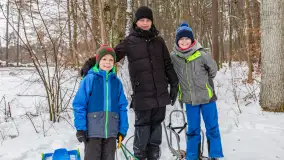 Kulig w puszczy Piskiej razem z OW Wodnik, Ruciane-Nida, Styczeń 2026 r. - zdjęcie 17