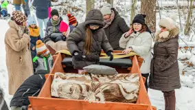 Kulig w puszczy Piskiej razem z OW Wodnik, Ruciane-Nida, Styczeń 2026 r. - zdjęcie 35