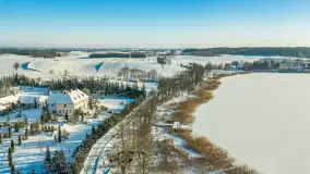 Paprotki i jezioro Paproteckie w zimowej aurze, styczeń 2026 r. - zdjęcie 1