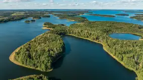 Łabędzi Ostrów z lotu ptaka, wrzesień 2024 r. - zdjęcie 19