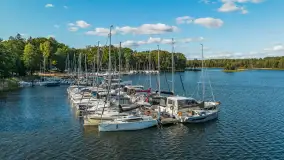 Łabędzi Ostrów z lotu ptaka, wrzesień 2024 r. - zdjęcie 17