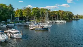 Łabędzi Ostrów z lotu ptaka, wrzesień 2024 r. - zdjęcie 12