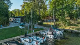 Łabędzi Ostrów z lotu ptaka, wrzesień 2024 r. - zdjęcie 11