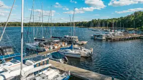 Łabędzi Ostrów z lotu ptaka, wrzesień 2024 r. - zdjęcie 3